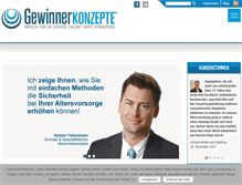 Tablet Screenshot of gewinnerkonzepte.at